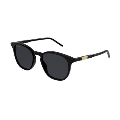 Gucci Black Acetate Sunglasses For Men