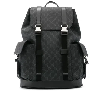 Gucci Black Backpacks Men