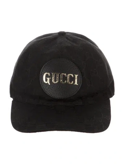 Pre-owned Gucci Black Baseball Hat