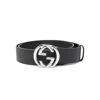 Gucci Gg Belt In Black