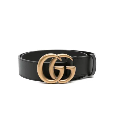 Gucci Black Belts Women