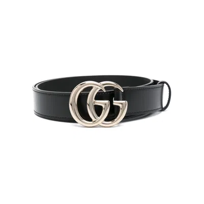 GUCCI GUCCI BLACK BELTS WOMEN