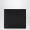 Gucci Black Bi-fold Wallet In Grained Leather Men In Black