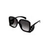 Gucci Black-black-grey Injectate Sunglasses