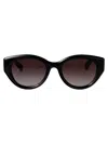 Gucci Black-black-grey Injection Sunglasses In Black