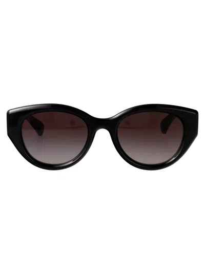 Gucci Black-black-grey Injection Sunglasses