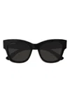 Gucci Gg1789s Recycled Acetate Sunglasses Black In Brown