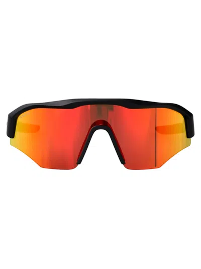 Gucci Black-black-orange Injection Sunglasses