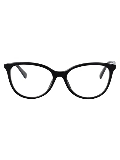 Gucci Black Black Transparent Acetate Glasses