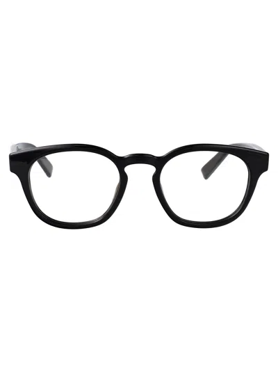 Gucci Black-black-transparent Injectate Glasses