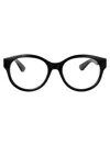 Gucci Black-black-transparent Injectate Glasses In Black