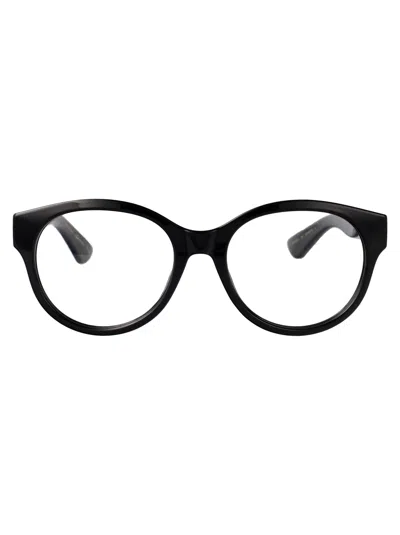 Gucci Black-black-transparent Injectate Glasses