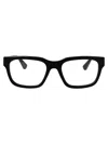 Gucci Black-black-transparent Recycled Acetate Glasses In Brown