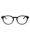Gucci Black-black-transparent Recycled Acetate Glasses In Black