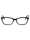 Gucci Black-black-transparent Recycled Acetate Glasses In Black