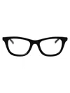 Gucci Black-black-transparent Recycled Acetate Glasses In Black