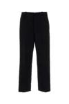 Gucci Black Cropped Trousers In Black