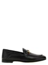 Gucci Black Brixton Horsebit Leather Loafers In Black