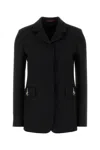 Gucci Tailored Blazer Notched Lapel In Animal Print