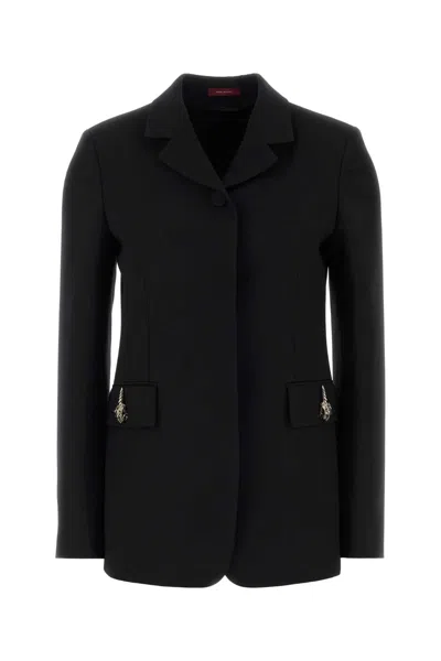 Gucci Black Cady Blazer