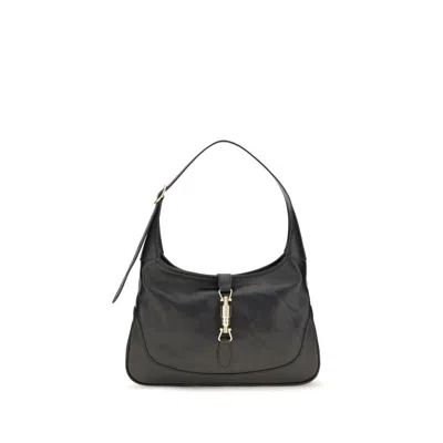 Gucci Black Calf Leather Bos Taurus Handbag