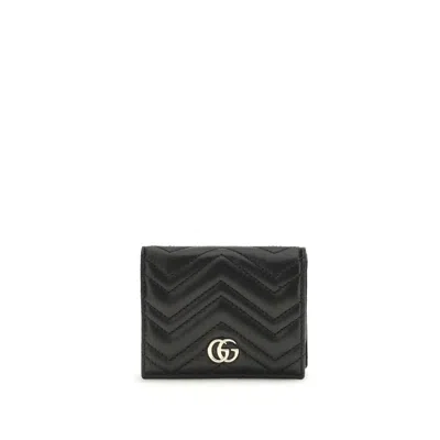 Gucci Black Calf Leather Bos Taurus Wallet