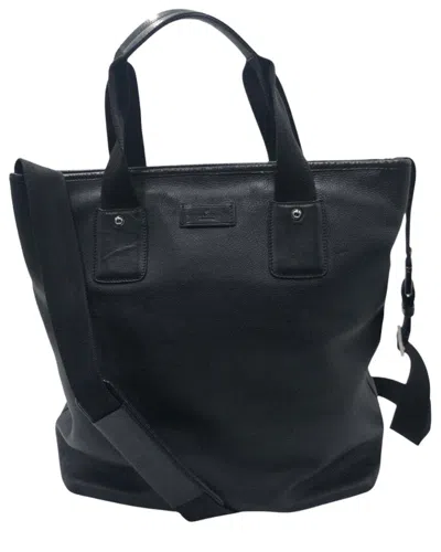 Gucci Black Calfskin 2way Tote (authentic Pre-loved)