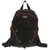 GUCCI GUCCI BLACK CANVAS BACKPACK BAG (PRE-OWNED)