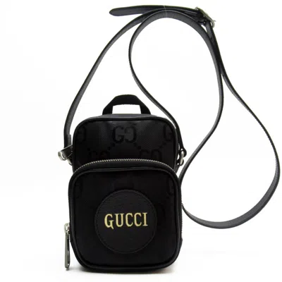 Pre-owned Gucci Black Canvas Shoulder Bag ()