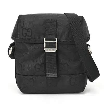 Pre-owned Gucci Black Canvas Shoulder Bag ()