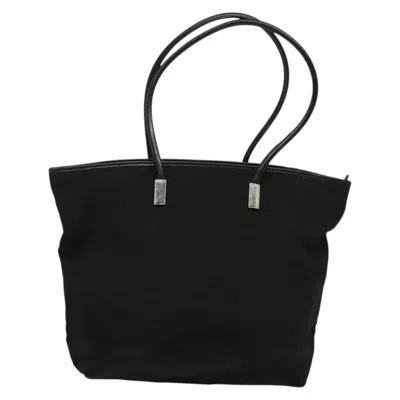 Pre-owned Gucci Black Canvas Tote Bag ()
