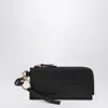 Gucci Black Card Holder With Gg Charm Women In Black