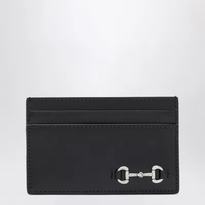 Gucci Black Cardholder With Horsebit