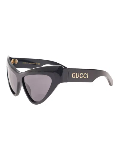 Gucci Black Cat-eye Sunglasses