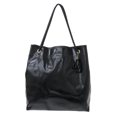 Pre-owned Gucci Black Coated Canvas Tote Bag ()