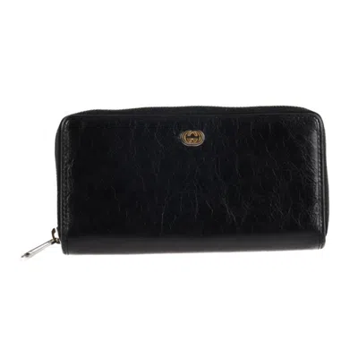 Pre-owned Gucci Black Coin Purse/coin Case ()