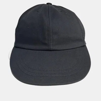 Pre-owned Gucci Black Cotton Cap