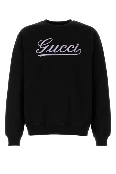 Gucci Black Cotton Sweatshirt