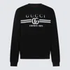 GUCCI BLACK COTTON SWEATSHIRT