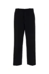 Gucci Black Cropped Trousers In Black