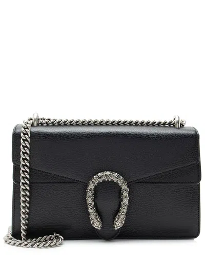 Gucci Black Crystal & Leather Dionysus Medium Shoulder Bag (authentic Pre-loved)