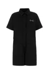 Gucci Denim Jumpsuit With Horsebit