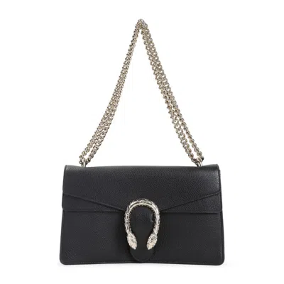 GUCCI BLACK DIONYSUS MEDIUM SHOULDER BAG