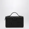 Gucci Black Document Holder In Jumbo Gg Men In Black