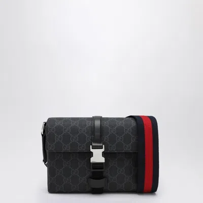 Gucci Black Fabric Mini Bag Gg Supreme Men