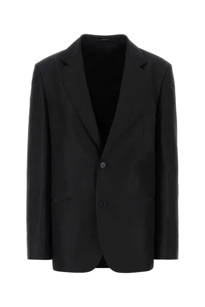 Gucci Black Faille Blazer