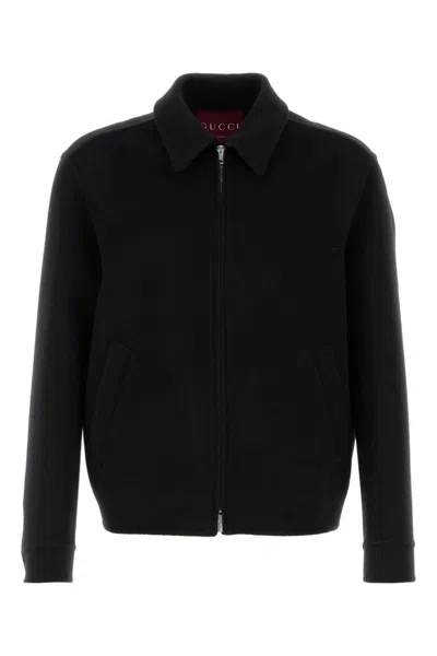 Gucci Black Flannel Jacket