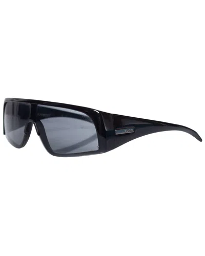 Pre-owned Gucci Black Futuristic Sunglasses (authentic Pre-loved)