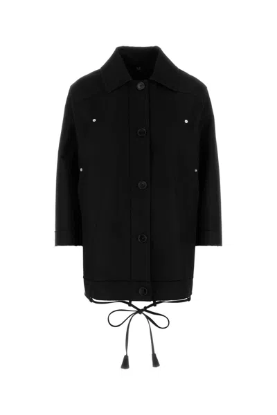 GUCCI BLACK GABARDINE JACKET