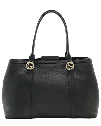 Gucci Black Gg Canvas Miss Gg 2way Bag (authentic Pre-loved)